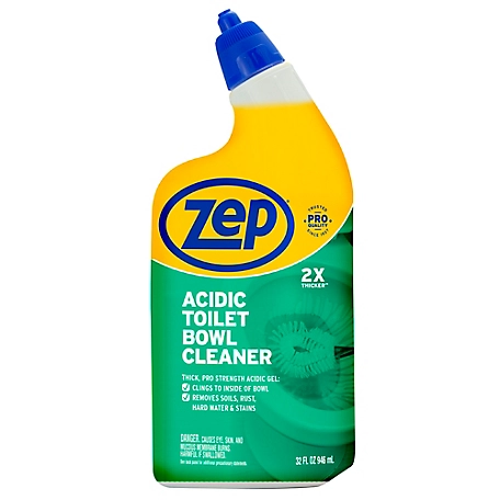 Zep Commercial Acidic Toilet Bowl Cleaner, 32 oz.