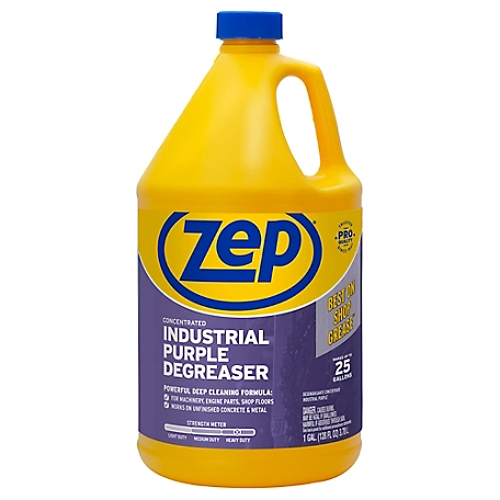 Zep Commercial Industrial Purple Cleaner & Degreaser Concentrate, 128 oz.