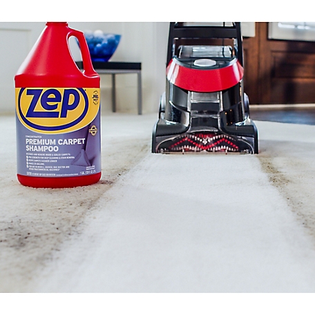 Zep Premium Carpet Shampoo - 1 Gallon (Case of 2) - ECZUPXC1282 - Pro  Strength For Deep Cleaning & Stain Removal