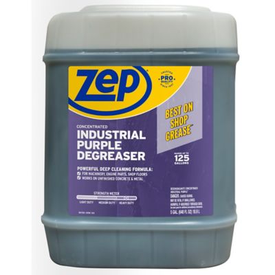 Zep Commercial Concentrate Industrial Purple Degreaser and Cleaner, 5 gal.