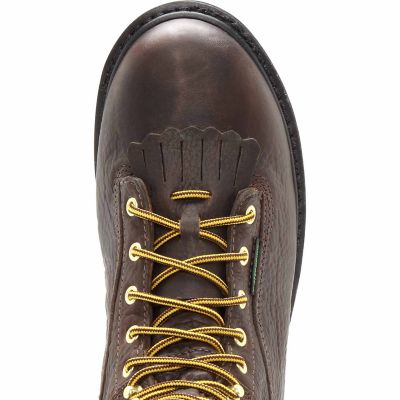 Image showing 2 th Georgia Boot Men's Protective Toe Low Heel Logger Boots, 8 in.