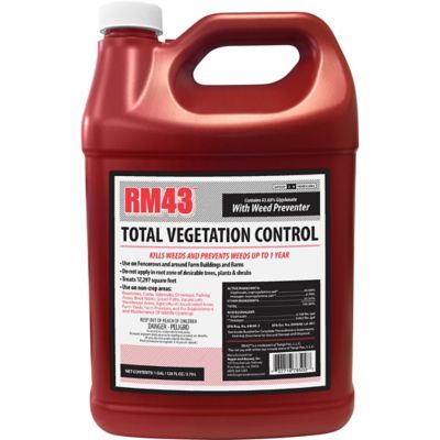 RM43 1 gal. Total Vegetation Control Weed Preventer Concentrate with Glyphosate and Imazapyr