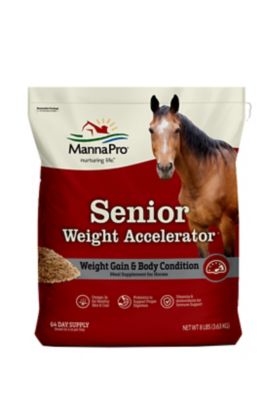 Manna Pro Senior Horse Weight Accelerator 8 Lb At Tractor Supply Co