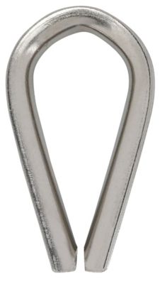Hillman Hardware Essentials 1/8 in. Rope Thimble, Stainless Steel