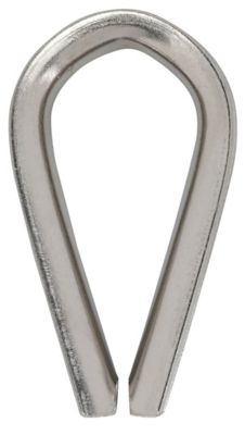 Hillman Hardware Essentials 3/16 in. Rope Thimble, Stainless Steel