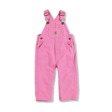 Carhartt Infant Girls' Canvas Bib Overalls at Tractor Supply Co.