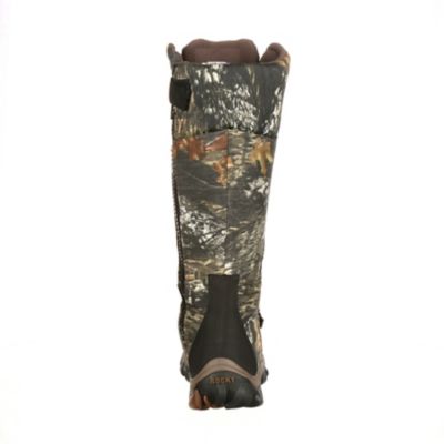 Image showing 4 th Rocky Men's 16 in. Lynx Waterproof Snake Boots