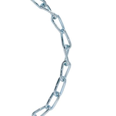 Koch Industries 1/0 Trade Size x 20 ft. Coil Twisted Chain, Electro-Galvanized