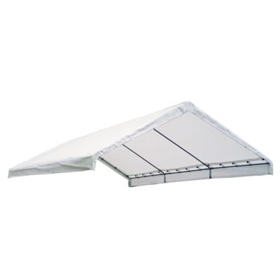 Image showing  18 ft. x 20 ft. Super Max Premium Canopy Replacement Cover, Fits 2 in. Frames, White
