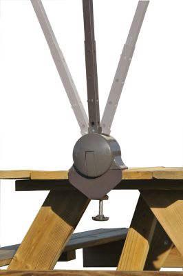 Image showing  7-1/4 ft. x 10 ft. ShadeLogic Quick Clamp Canopy Tilt Mount