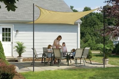 Image showing 6 th ShelterLogic 16 ft. x 16 ft. ShadeLogic Sun Shade Sail, Square