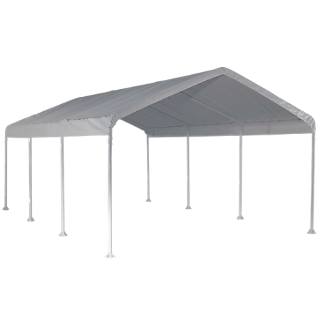 ShelterLogic 12 ft. x 20 ft. Super Max Premium Canopy, White