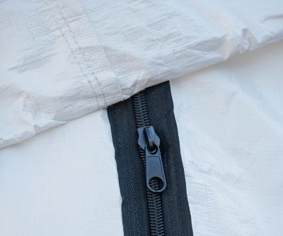 Image showing  Super Max 100% Water-Resistant Canopy Enclosure Kit, 12 ft. x 20 ft., White