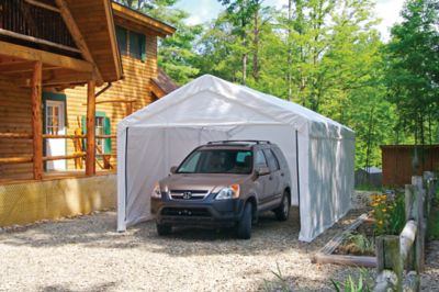 Image showing  Super Max Polyethylene Canopy Enclosure Kit, 10 ft. x 20 ft., White