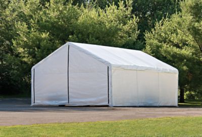 Image showing 5 th ShelterLogic Super Max Polyethylene Canopy Enclosure Kit, 18 ft. x 20 ft., White