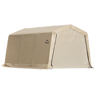 Image showing 5 th ShelterLogic 10 ft. x 15 ft. x 8 ft. AutoShelter Peak Style Instant Garage