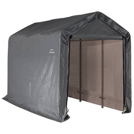 ShelterLogic 6 ft. x 12 ft. x 8 ft. Shed-in-a-Bo ft. x Peak Style Storage Shed
