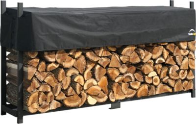 Shelterlogic wood 2024 rack