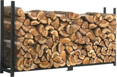ShelterLogic Ultra-Duty Firewood Rack, Cover Included, 8 ft.