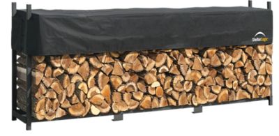 ShelterLogic Ultra-Duty Firewood Rack, Cover Included, 12 ft.