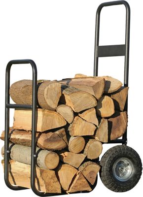 Firewood cart with wheels new arrivals