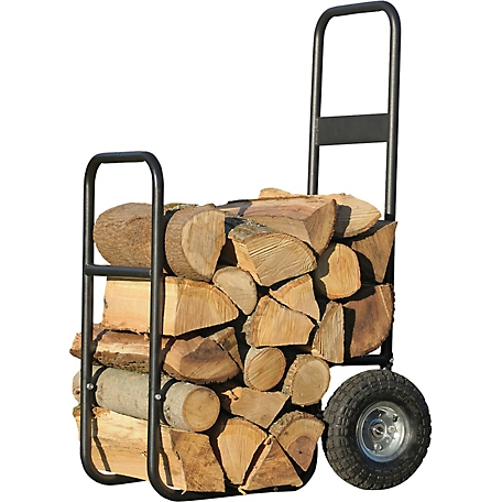 ShelterLogic Haul-It Wood Mover Rolling Firewood Cart
