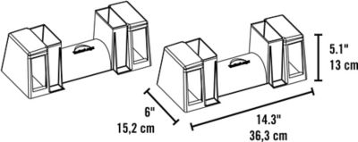 Image showing  Firewood Lumber Rack Bracket Kit