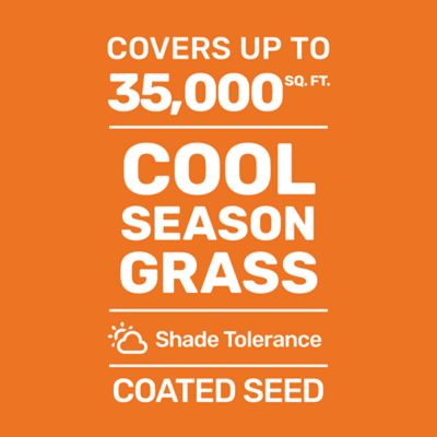 Image showing  50 lb. 35,000 sq. ft. Coated Perennial Ryegrass Grass Seed