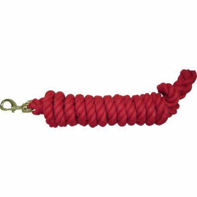 DuMOR Cotton Lead with Bolt Snap, 10 ft.