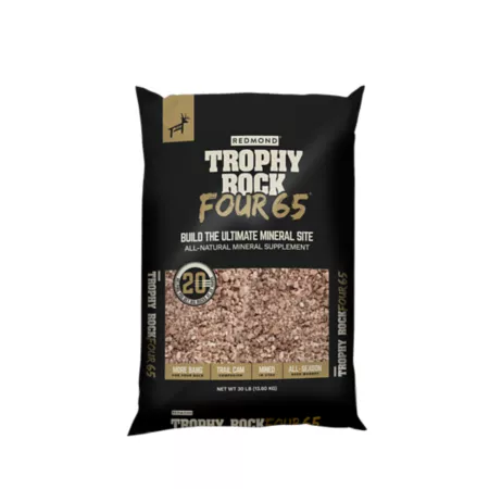 Trophy Rock 30 lb Four65 All-Natural Mineral Supplement and Attractant for Deer Game Attractants