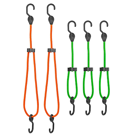 SmartStraps Assorted Adjustable SuperStrong Bungee Cords, 5-Pack at Tractor  Supply Co.