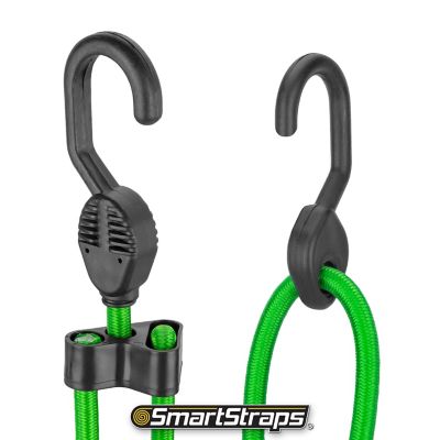 Image showing  Assorted Adjustable SuperStrong Bungee Cords, 5 pk.