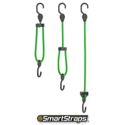 Image showing  Assorted Adjustable SuperStrong Bungee Cords, 5 pk.