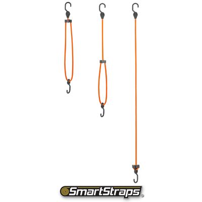 Image showing  Assorted Adjustable SuperStrong Bungee Cords, 5 pk.