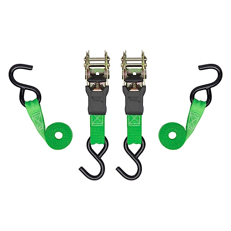 SmartStraps 6 ft. Green Padded Ratchet, 500 lb., 2-Pack, 138 at Tractor ...