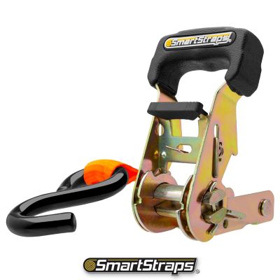 Image showing  1 in. x 10 ft. Padded Heavy-Duty Ratchet, 1,000 lb., Orange, 2 pk.