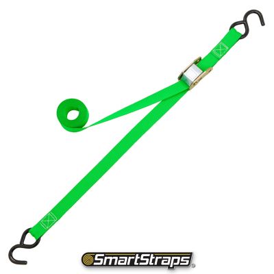 Image showing  1 in. x 10 ft. Green Cambuckle Strap, 300 lb. Capacity, 4 pk.