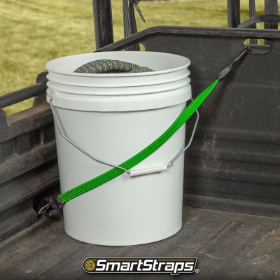 Image showing 8 th SmartStraps Assorted Flat Strap Bungee Cord Straps, 5 pk.