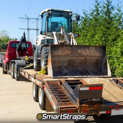 Image showing 9 th SmartStraps 2 in. x 27 ft. Ratchet with 18 in. Chain, 3,333 lb., Yellow