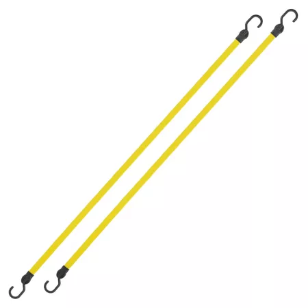 SmartStraps 48" Yellow Flat Strap Elastic 2 Pack Bungee Cords