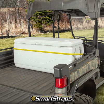 Image showing 8 th SmartStraps 48 in. Flat Strap Bungee Cords, Yellow, 2 pk.