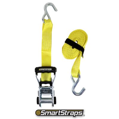 Image showing  1.5 in. x 14 ft. Premium RatchetX Tie Down Strap, 1,667 lb., Yellow