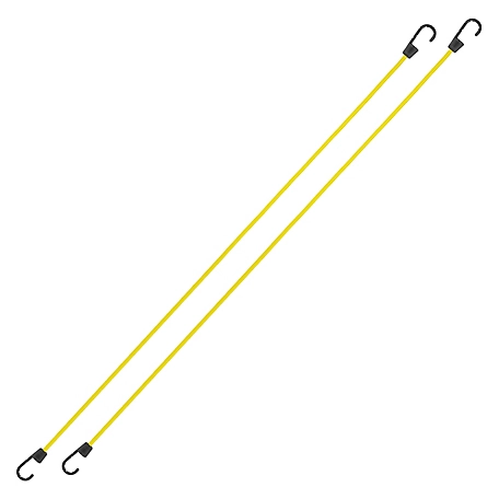 SmartStraps 48 in. Yellow Standard Bungee, 2-Pack
