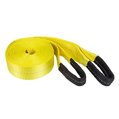 SmartStraps 30 ft. Recovery Strap with Loop Ends, 7,500 lb. Safe Work Load