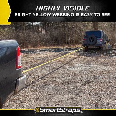 Image showing 6 th SmartStraps 3 in. x 30 ft. Recovery Strap with Loop Ends, 7,500 lb. Safe Work Load