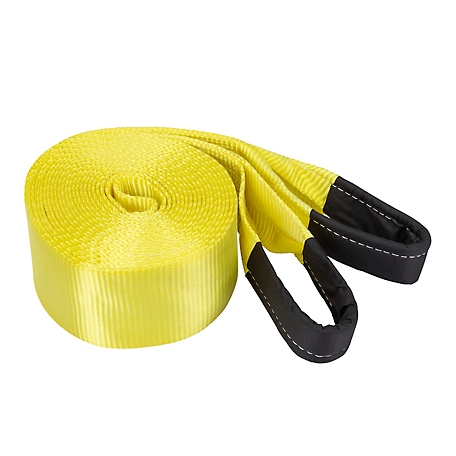 SmartStraps 30 ft. Recovery Strap with Loop Ends, 10,000 lb. Safe Work Load