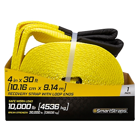 SmartStraps 30 ft. Recovery Strap with Loop Ends, 10,000 lb. Safe Work Load  at Tractor Supply Co.