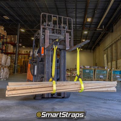 Image showing 8 th SmartStraps 2 in. x 6 ft. 2-Ply Webbing Sling, 6,400 lb. Capacity
