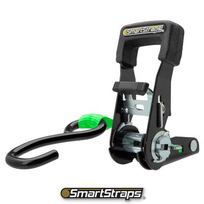 Image showing  1 in. x 14 ft. Padded Ratchet, 500 lb., Green, 4 pk.