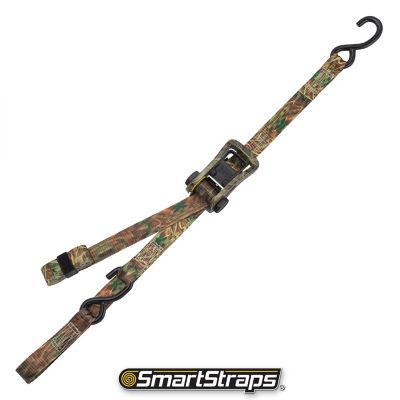 Image showing  1.25 in. x 14 ft. RatchetX Tie Down, 1,000 lb., Orange Camouflage, 4 pk.